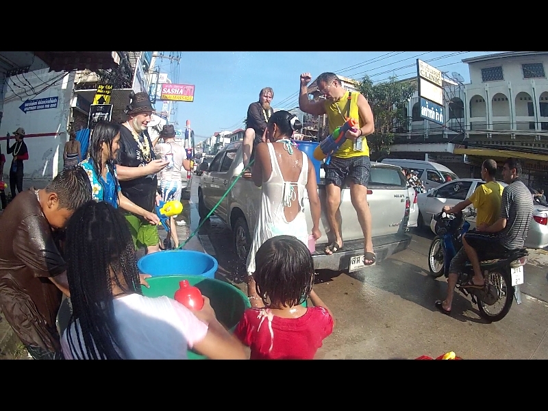 Сонгкран 2014. Апрель. Паттайя.