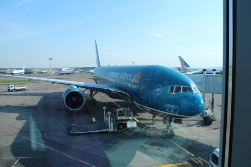 Небо, самолёт, стюардесса. Фото из путешествий - 2