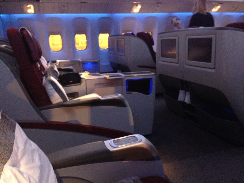 Бизнес класс Qatar Airways отзывы