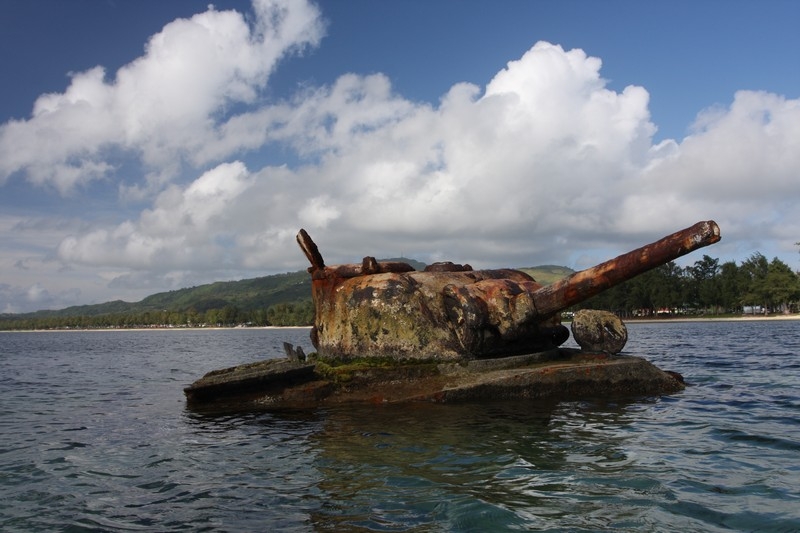 Танковое море Сайпана