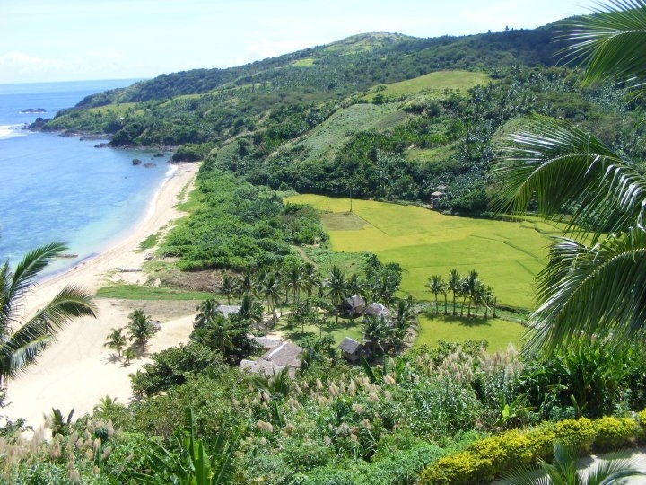 Пляж Пураран. Вид сверху)