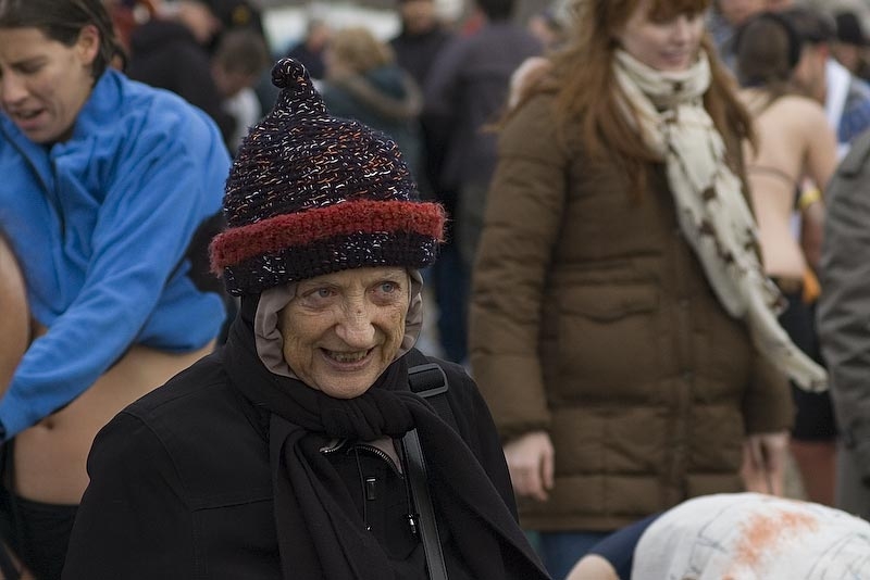 Новогоднее купание в Нью Йорке