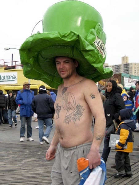 Новогоднее купание в Нью Йорке