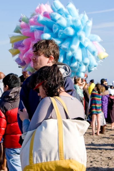 Новогоднее купание в Нью Йорке