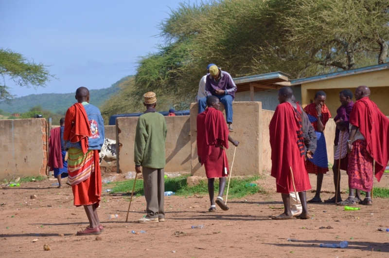 Белая и масаи. Танзания, январь - март 2014 г.