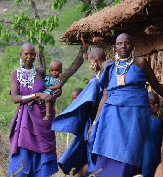 Белая и масаи. Танзания, январь - март 2014 г.