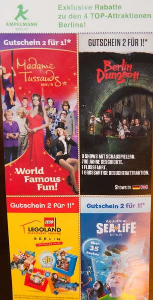 Отдам купон «2 по цене одного» в берлинские музеи (в Москве)