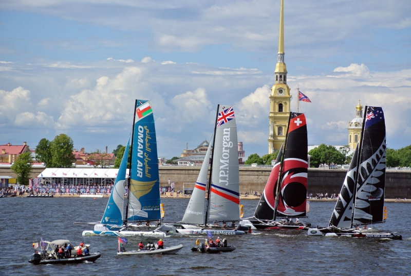 Extreme Sailing Series™ by Landrover в Санкт-Петербурге