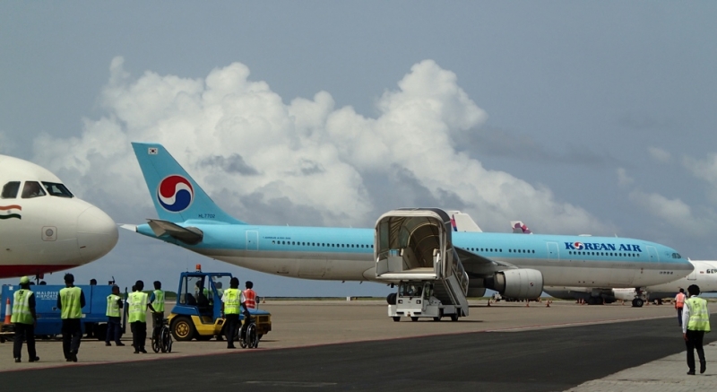 Небо, самолёт, стюардесса. Фото из путешествий - 2