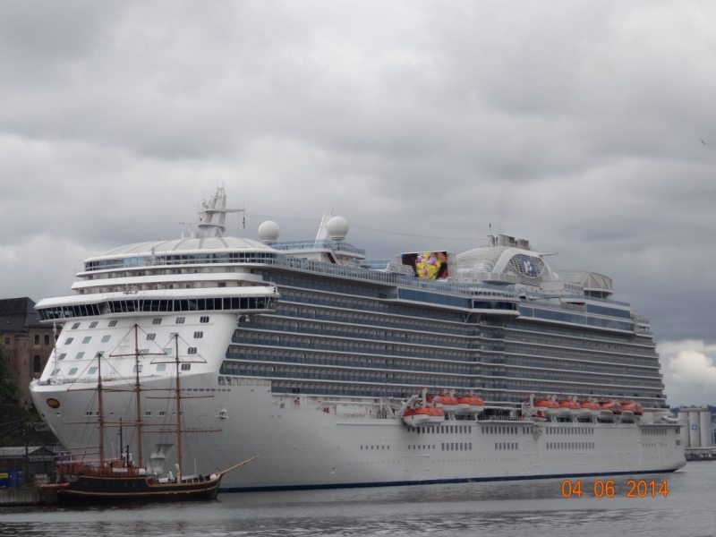 Северные столицы Европы в круизе на Royal Princess, июнь 2014