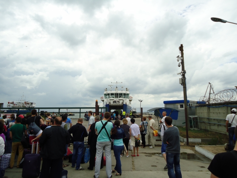 Паромная переправа Крым-Кавказ