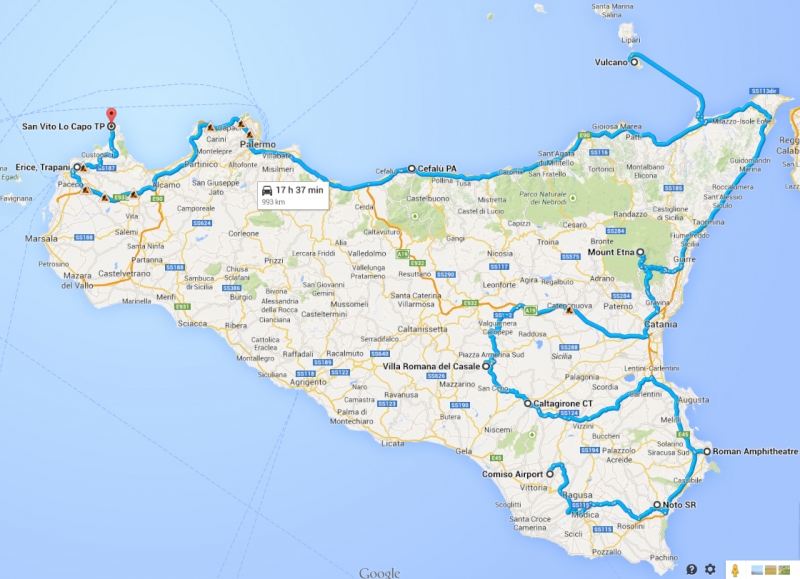 Сицилия в сентябре