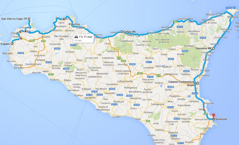 Сицилия в сентябре