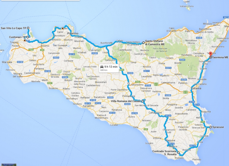 Сицилия в сентябре