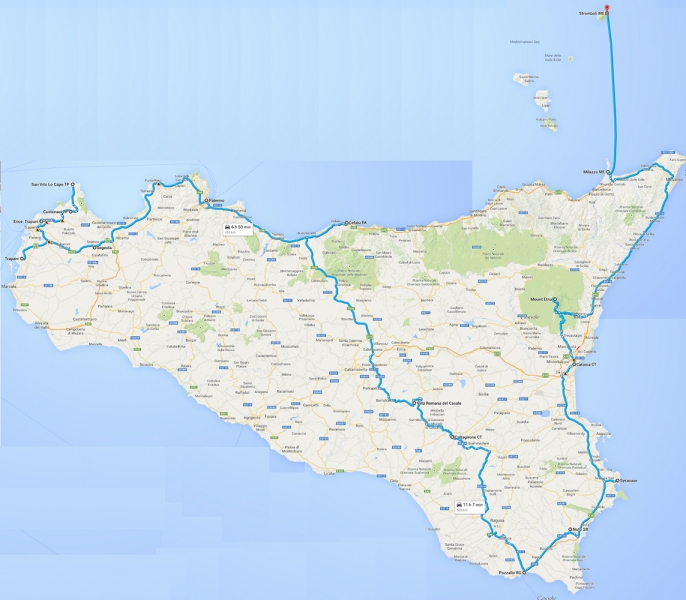 Сицилия в сентябре