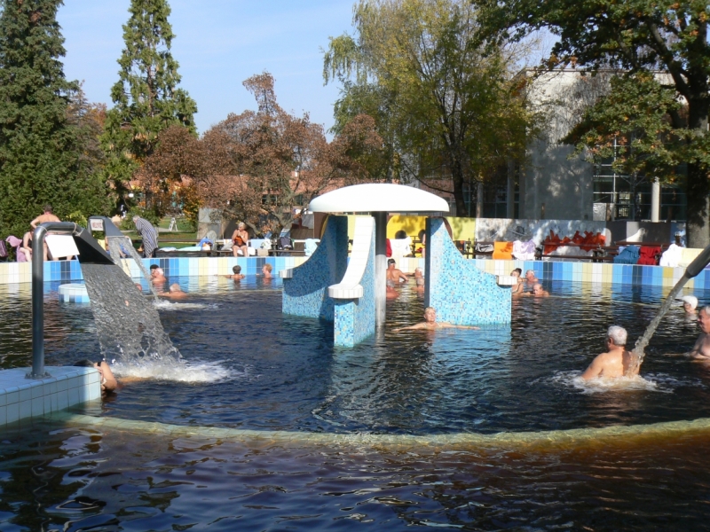 Дьюла, термальные купальни