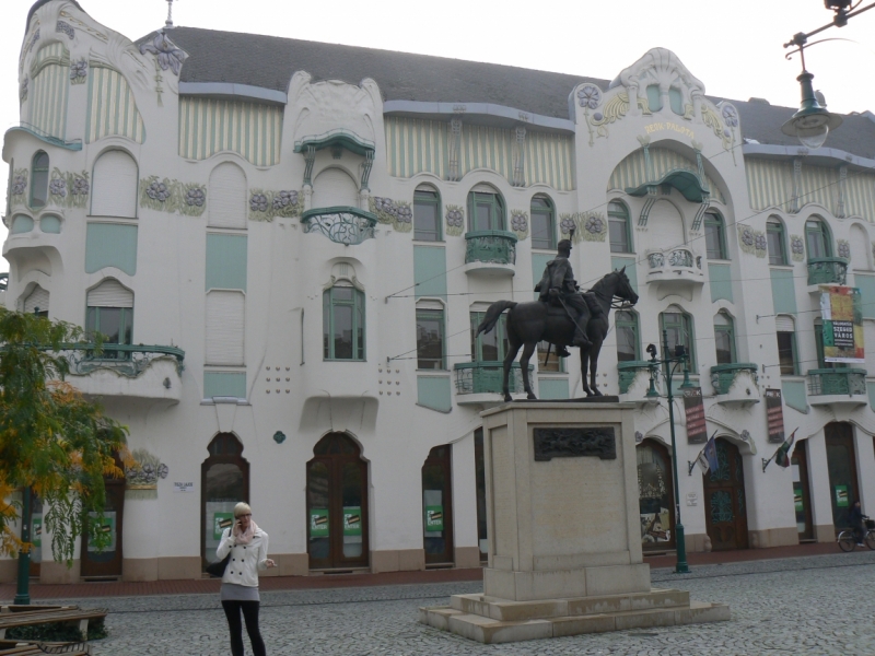 Пешеходный маршрут по городу Сегед (Szeged).