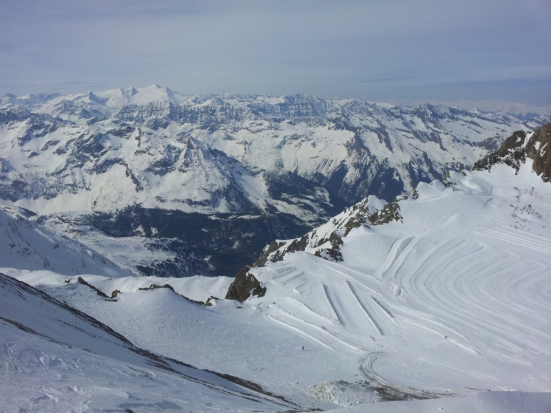 Австрия - Zell-am-See/ Kaprun - лыжи в середине марта 2014