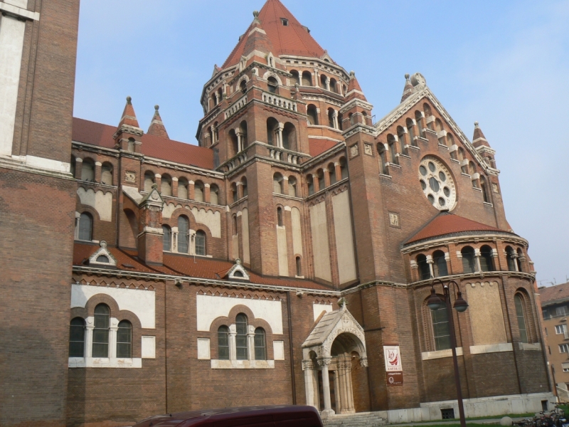 Пешеходный маршрут по городу Сегед (Szeged).