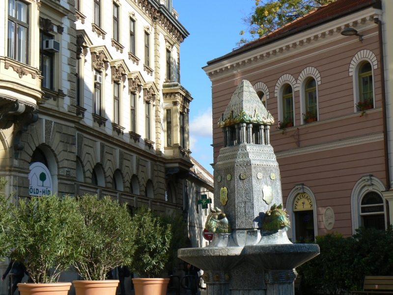 Печ (Pécs), пешеходный маршрут