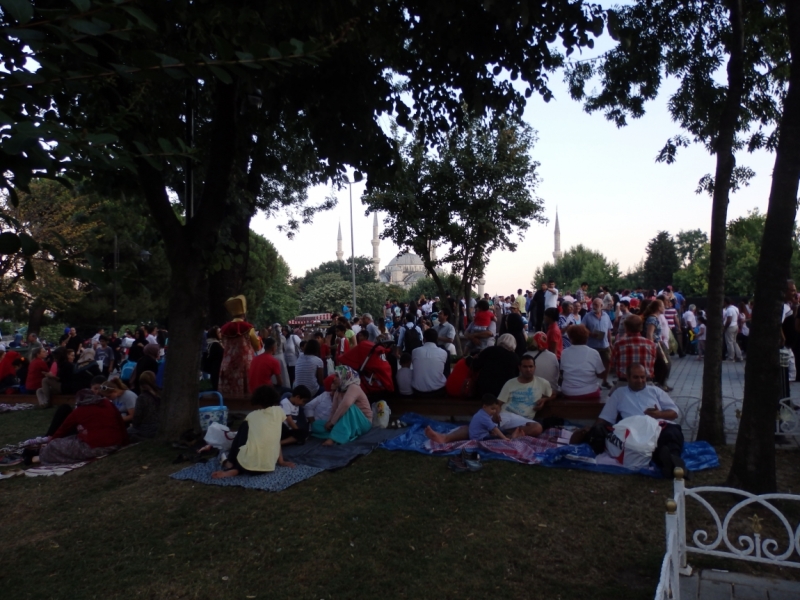 Стамбул в Рамазан по пути в Черногорию – июль 2014