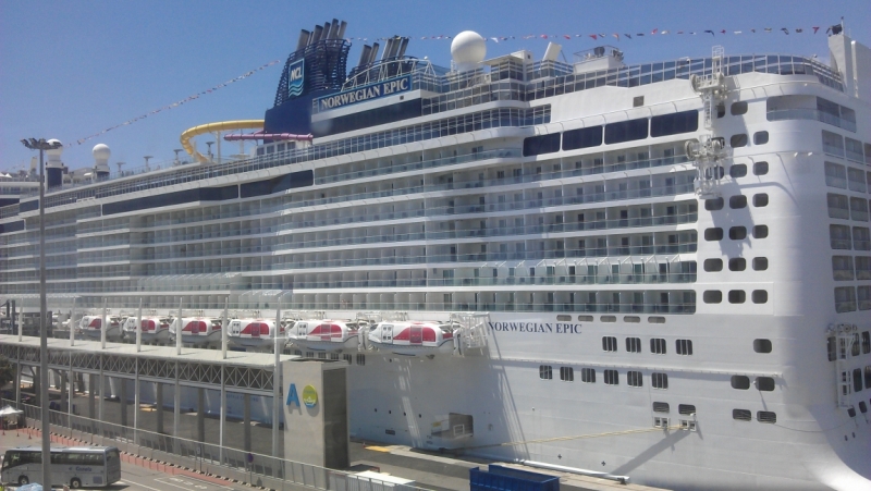 Круиз Norwegian Epic по Средиземному морю в июле 2014