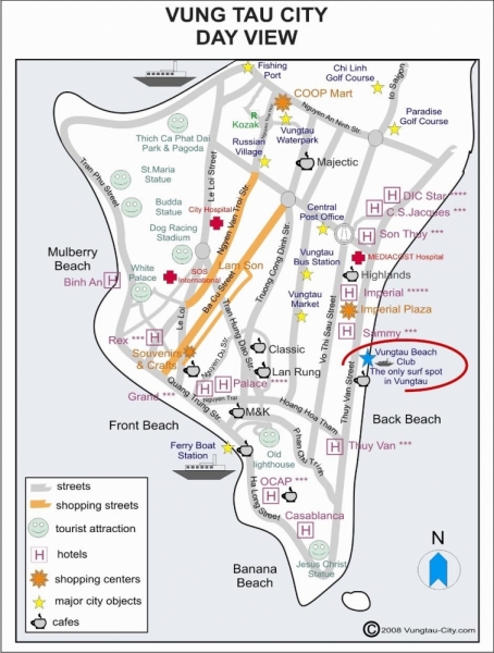 Вунгтау, Вьетнам. Полезная информация о Вунгтао