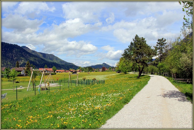 Гармиш. На велосипеде в Оберау
