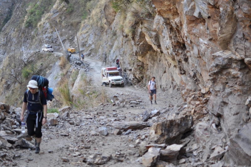 Полукружье Аннапурны в марте