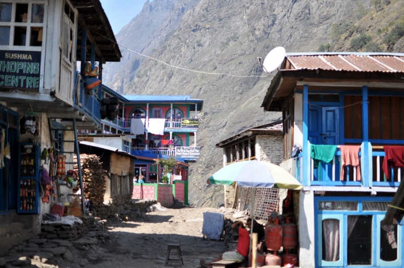 Полукружье Аннапурны в марте