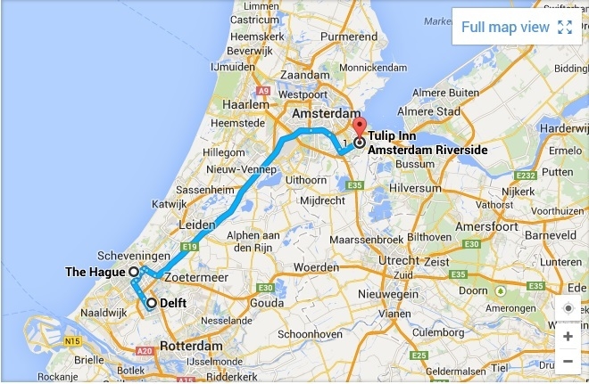 Изменил маршрут по БеНилюксу на 2 недели. Критикуйте