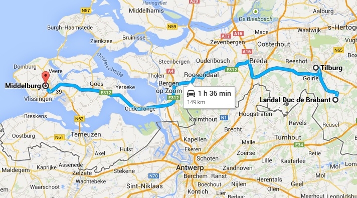 Изменил маршрут по БеНилюксу на 2 недели. Критикуйте