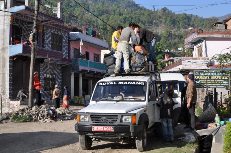 Полукружье Аннапурны в марте