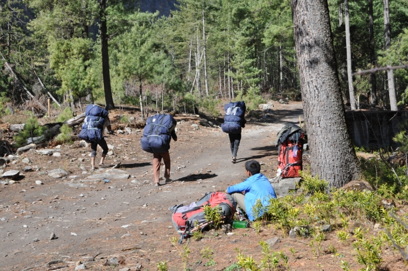 Полукружье Аннапурны в марте
