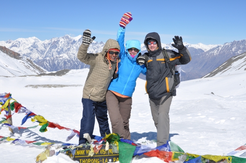 Полукружье Аннапурны в марте