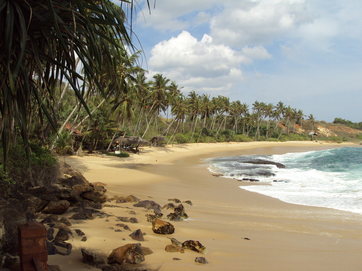 Тангалле пляж