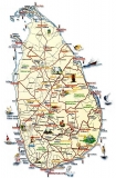 Map Sri Lanka