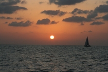 в море на пути в Ливан