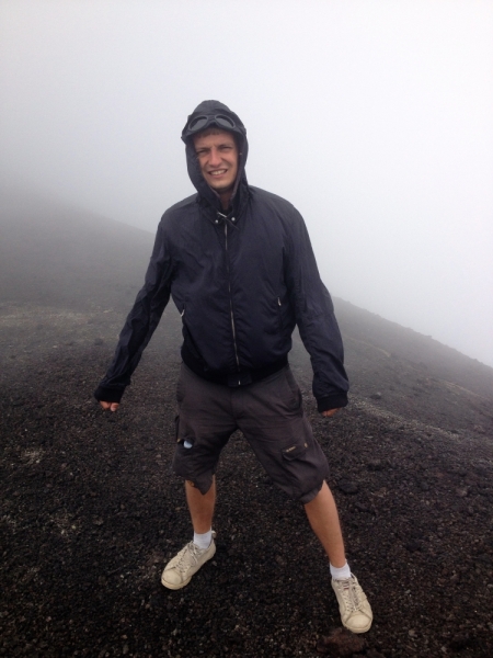 Этна, у кратера