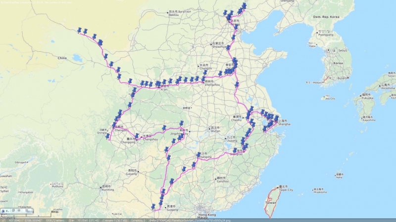 Общая схема маршрута