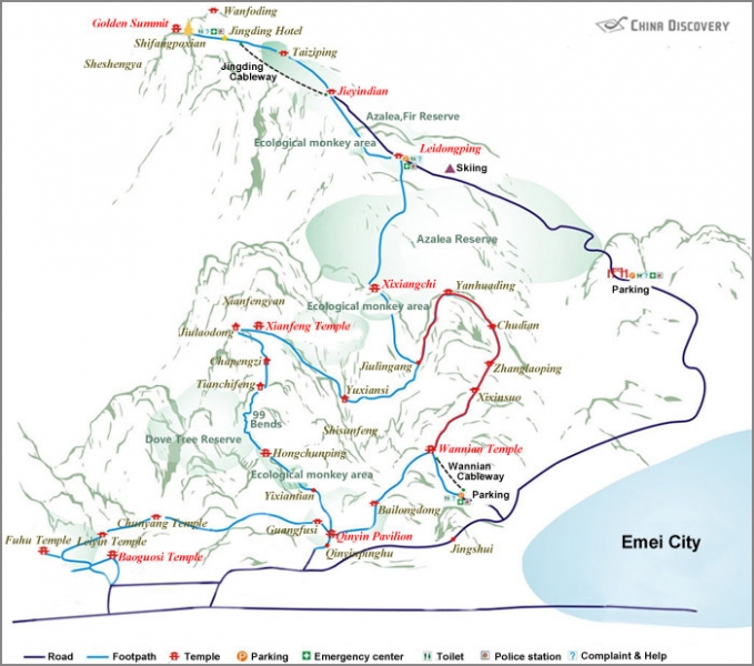 Emeishan map