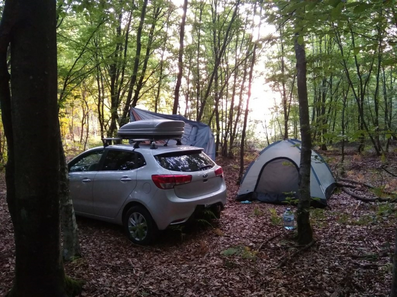 Ночевка перед Слуни