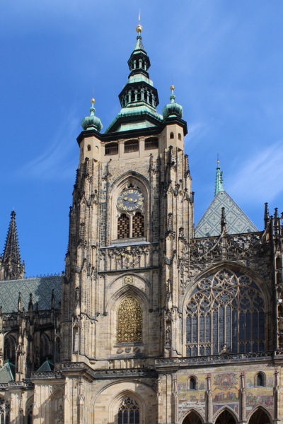 Пражский Град. Колокольня костёла Святого Вита